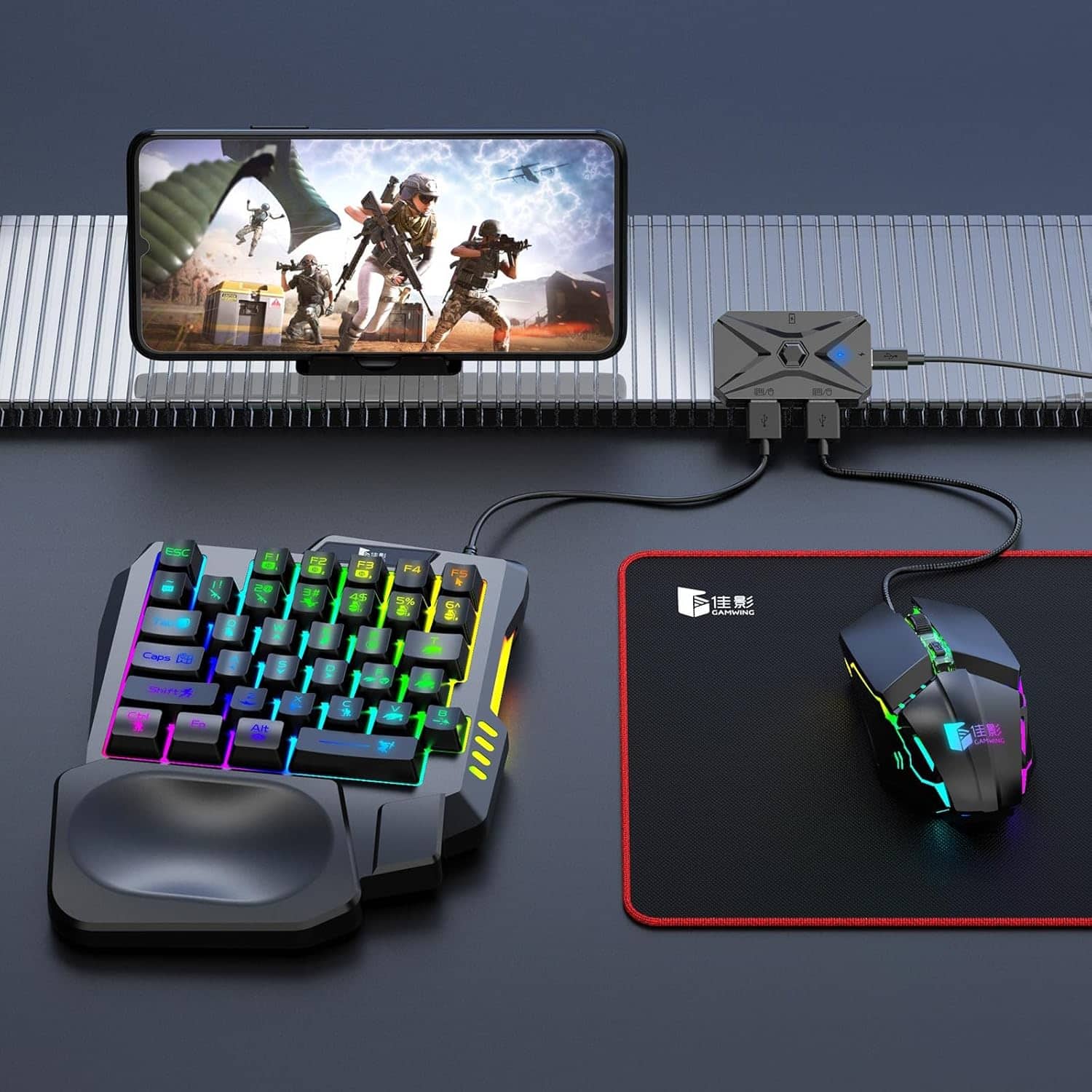Convertisseur de clavier et de souris M1 Pro pour Smartphone et Tablette Android - محول لوحة مفاتيح وماوس للألعاب أندرويد - Jouet & Gaming - صورة 6