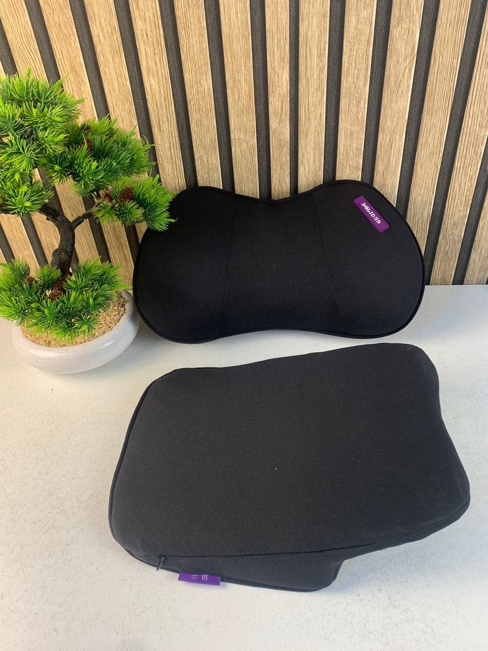 Oreiller cervical d'appui-tête de voiture en mousse à mémoire de forme - وسادة عنق في السيارة - Accessoires Auto/Moto - صورة 8