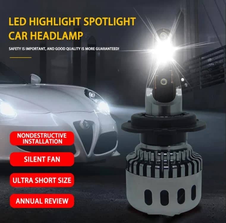 Kit Lampe de phare H7 F10 Super LED 6500K - مصابيح إضاءة أمامية للسيارات - Accessoires Auto/Moto - صورة 7