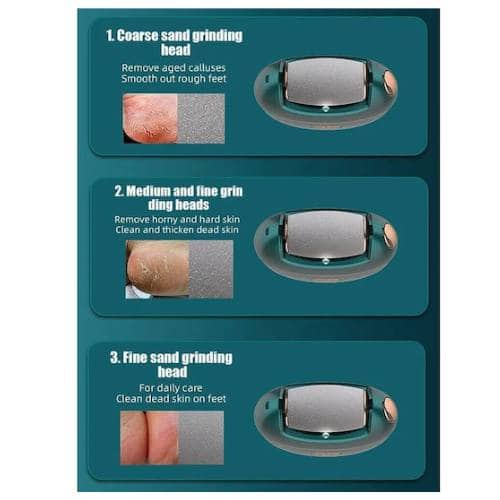Exfoliant pour les pieds Kemei KM-6865 - مقشر القدمين من كيمي - Électronique - صورة 4