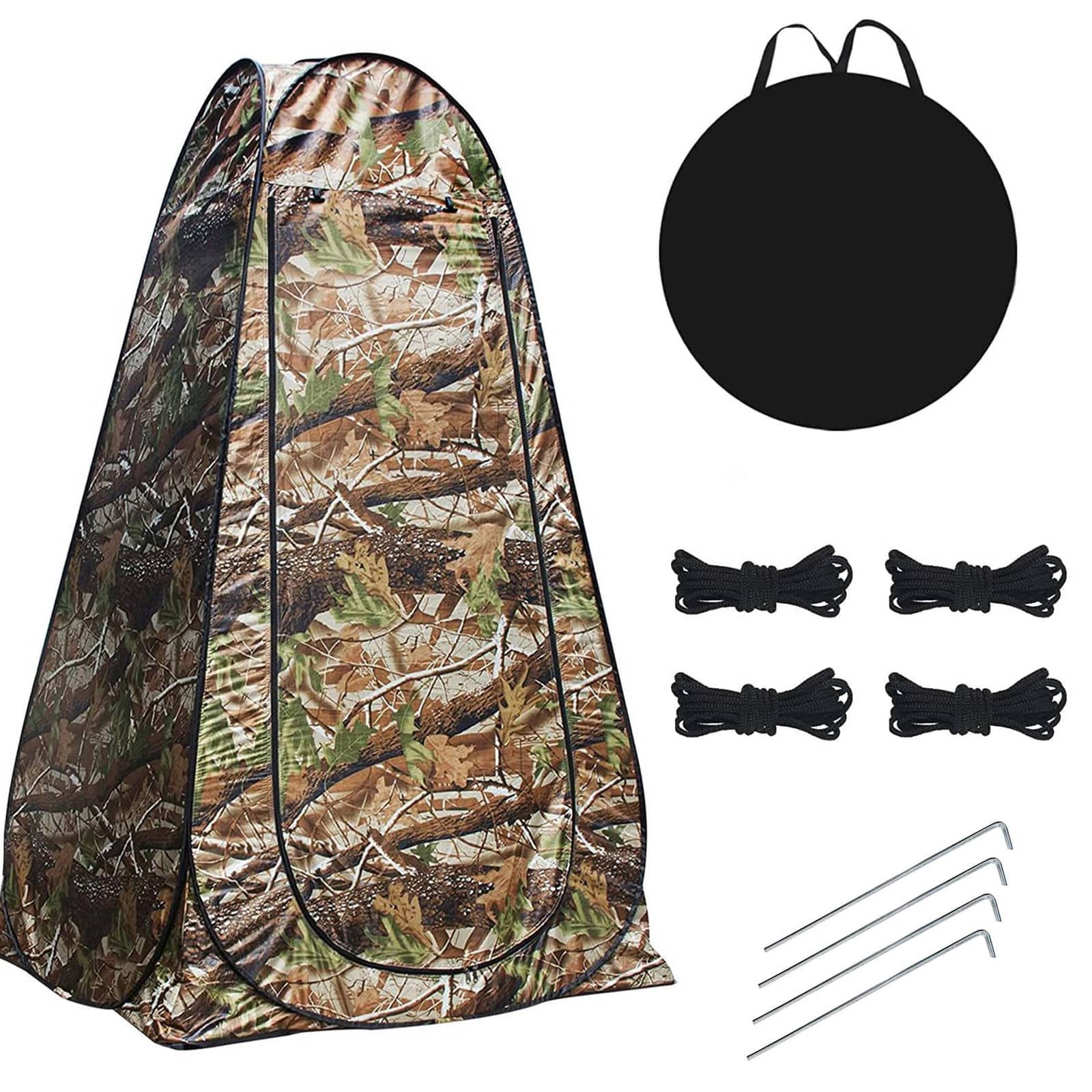Tente de change pliable protection UPF 50+ et imperméable, 120 x 120 x 190 cm, camouflage - خيمة تغيير الملابس قابلة للطي - Camping et Randonnée - صورة 5