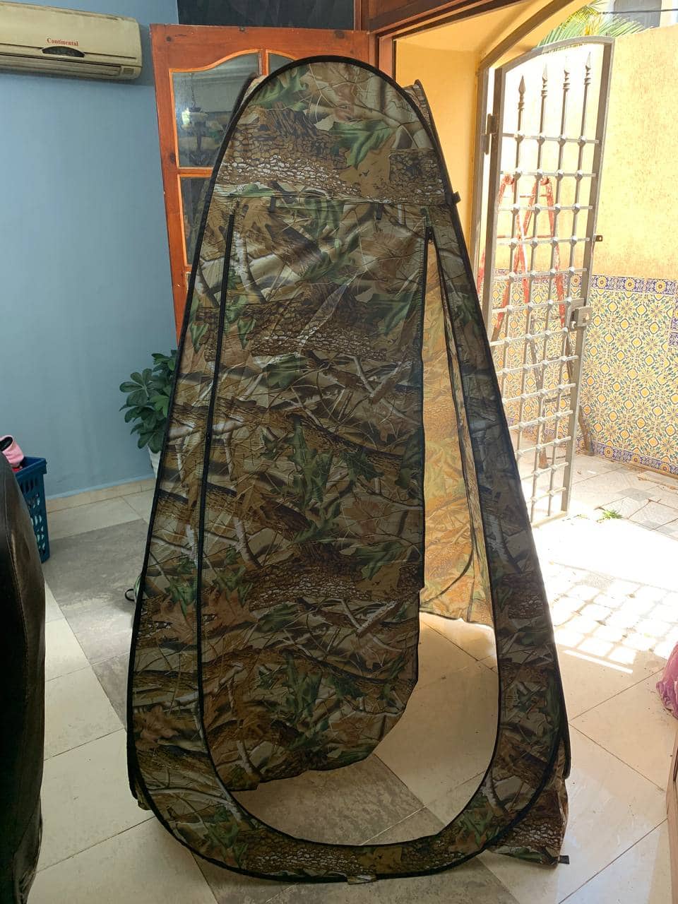 Tente de change pliable protection UPF 50+ et imperméable, 120 x 120 x 190 cm, camouflage - خيمة تغيير الملابس قابلة للطي - Camping et Randonnée - صورة 17