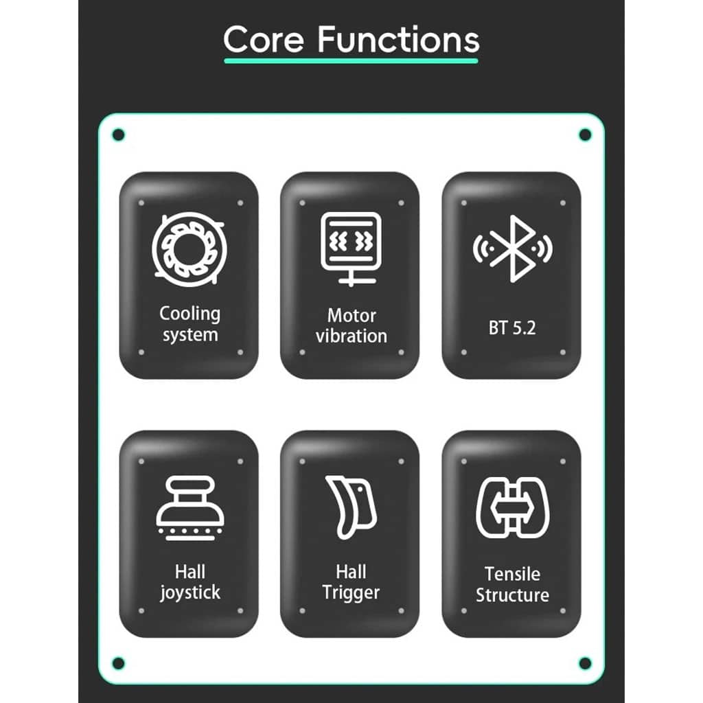 Manette pour smartphone DATA FROG X3 Bluetooth avec Ventilateur de Refroidissement - وحدة تحكم مع مبرد مدمج - Électronique - صورة 6