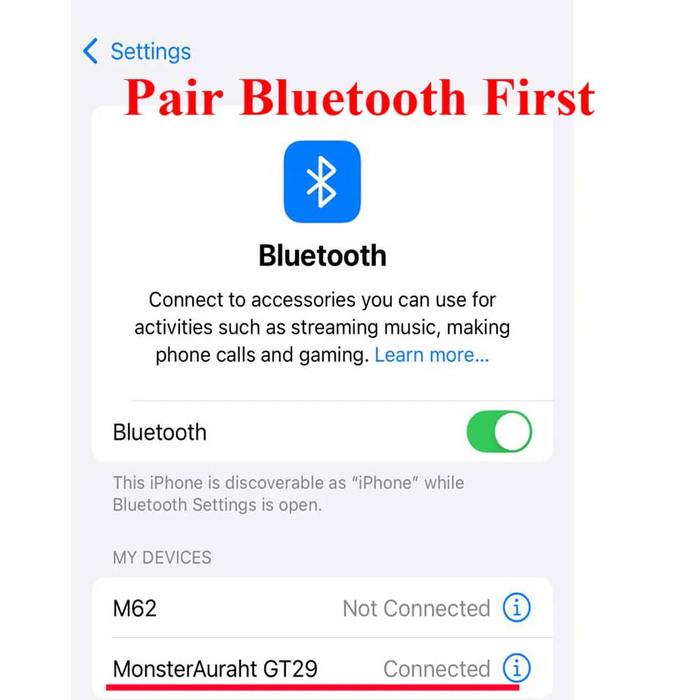 Écouteurs sans fil Monster Aura Fit GT29 Open-Back Ai Traduction - سماعات اللاسلكية بنظام الترجمة - Électronique - صورة 6