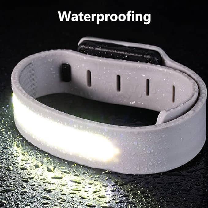 Brassard Lumineux LED Rechargeable pour Sport et Sécurité - سوار الإضاءة الرياضي الذكي للأمان - Camping et Randonnée - صورة 8