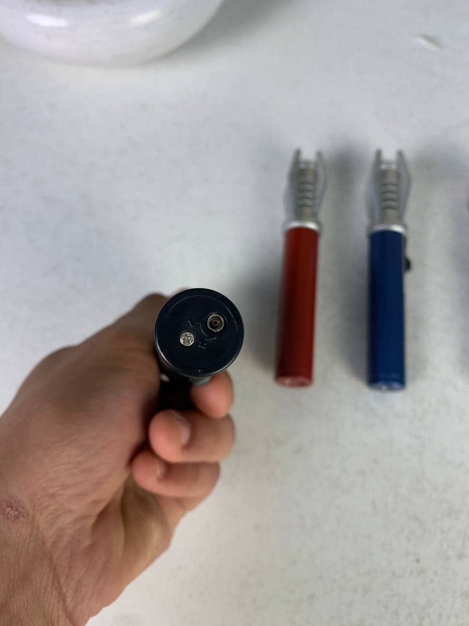 Mini Briquet Torche Professionnel à Jet Flamme - ولاعة مقاومة للرياح (1300 درجة) - Camping et Randonnée - صورة 13