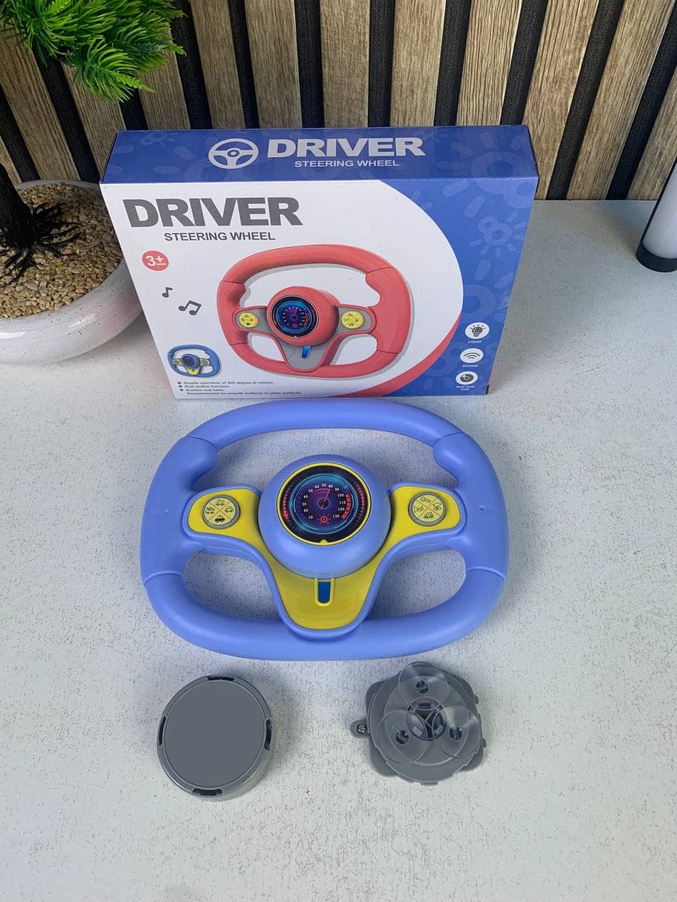 Jouet Volant Interactif pour Enfants KX3702 - لعبة مقود القيادة التفاعلية للأطفال (تعليمية وممتعة) - Jouet & Gaming - صورة 7