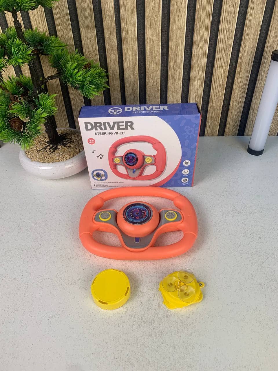 Jouet Volant Interactif pour Enfants KX3702 - لعبة مقود القيادة التفاعلية للأطفال (تعليمية وممتعة) - Jouet & Gaming - صورة 8