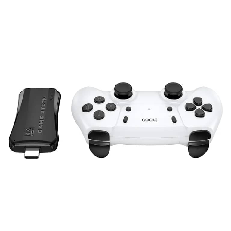 Console Rétro Hoco GA31 – 20 000 Jeux Intégrés avec 2 Manettes Sans Fil - منصة الألعاب الكلاسيكية مع يدين تحكم - Jouet & Gaming - صورة 4