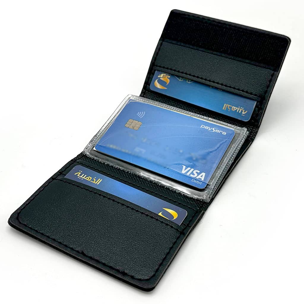 Porte-Cartes et Documents en Simii Cuir Edition Visa-BO - محفظة البطاقات والوثائق - Accessoires - صورة 2