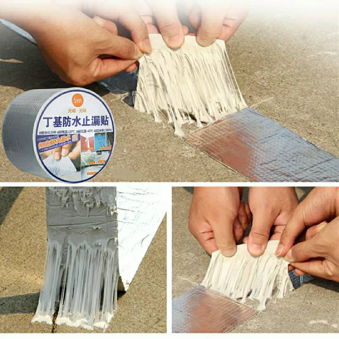 Ruban d'étanchéité Auto-adhésif d’aluminium 5M - Outillage et Bricolage - صورة 4