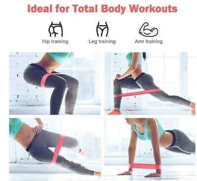 Bande 5Pcs de résistance élastique extensible pour l’entraînement - Sport - صورة 4