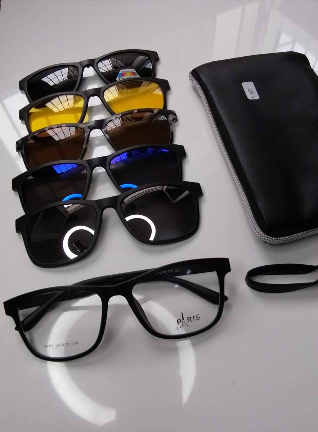 Lunette 6 En 1  2202A Optique / Soleil / Nuit - Accessoires - صورة 2