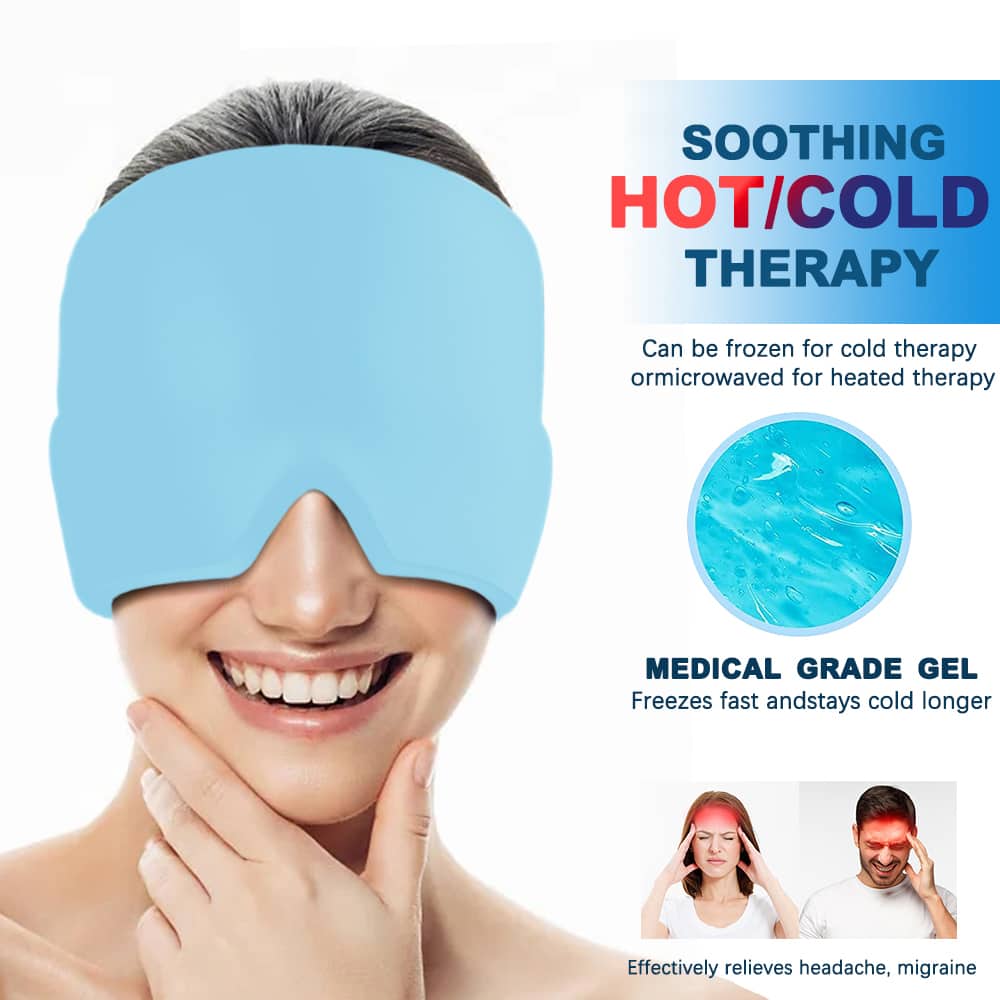 Chapeau de soulagement des maux de tête en Gel extensible - Soins et Beauté - صورة 2