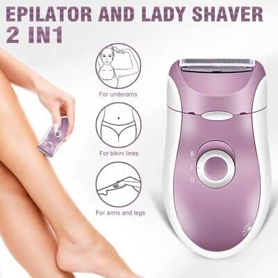 Browns Épilateur Rasoir Lavable 2en1 Bs-2068 - Soins et Beauté - صورة 3