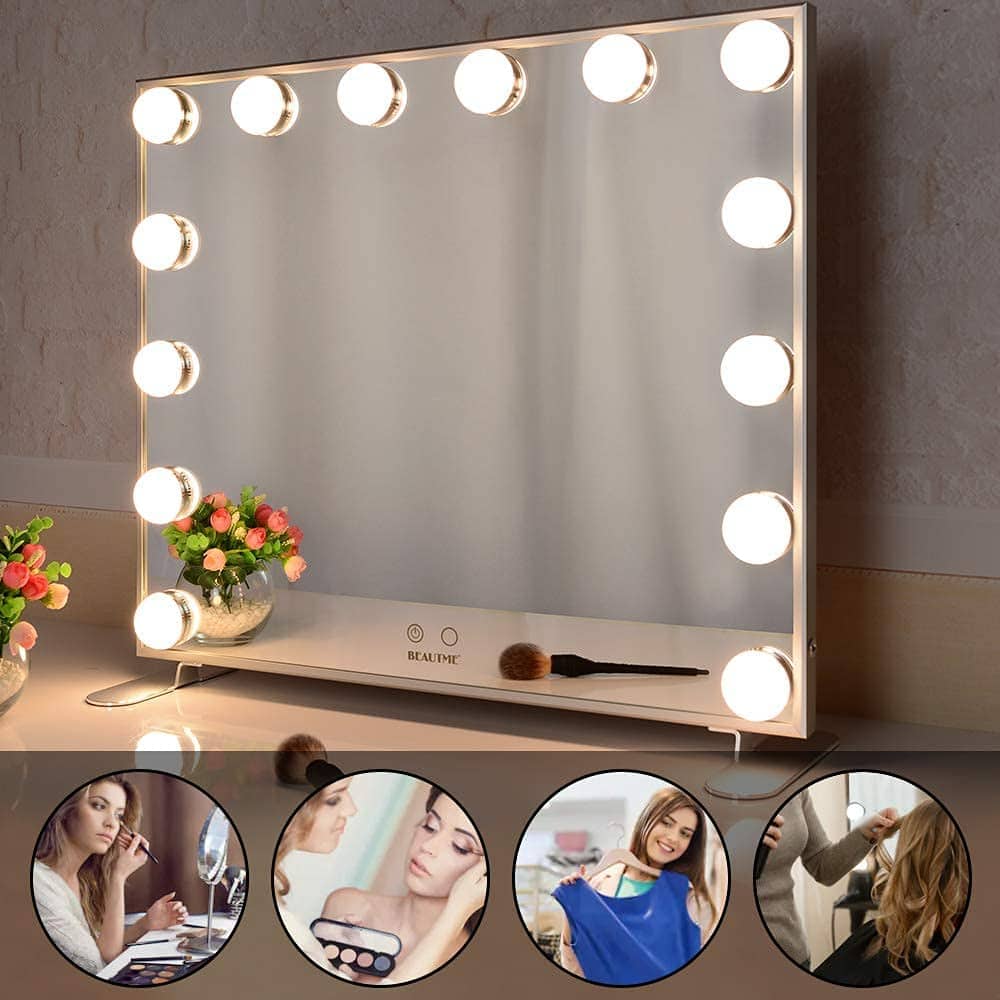 Chende Lampe pour miroir de courtoisie 10 psc Hollywood Style - Soins et Beauté - صورة 5