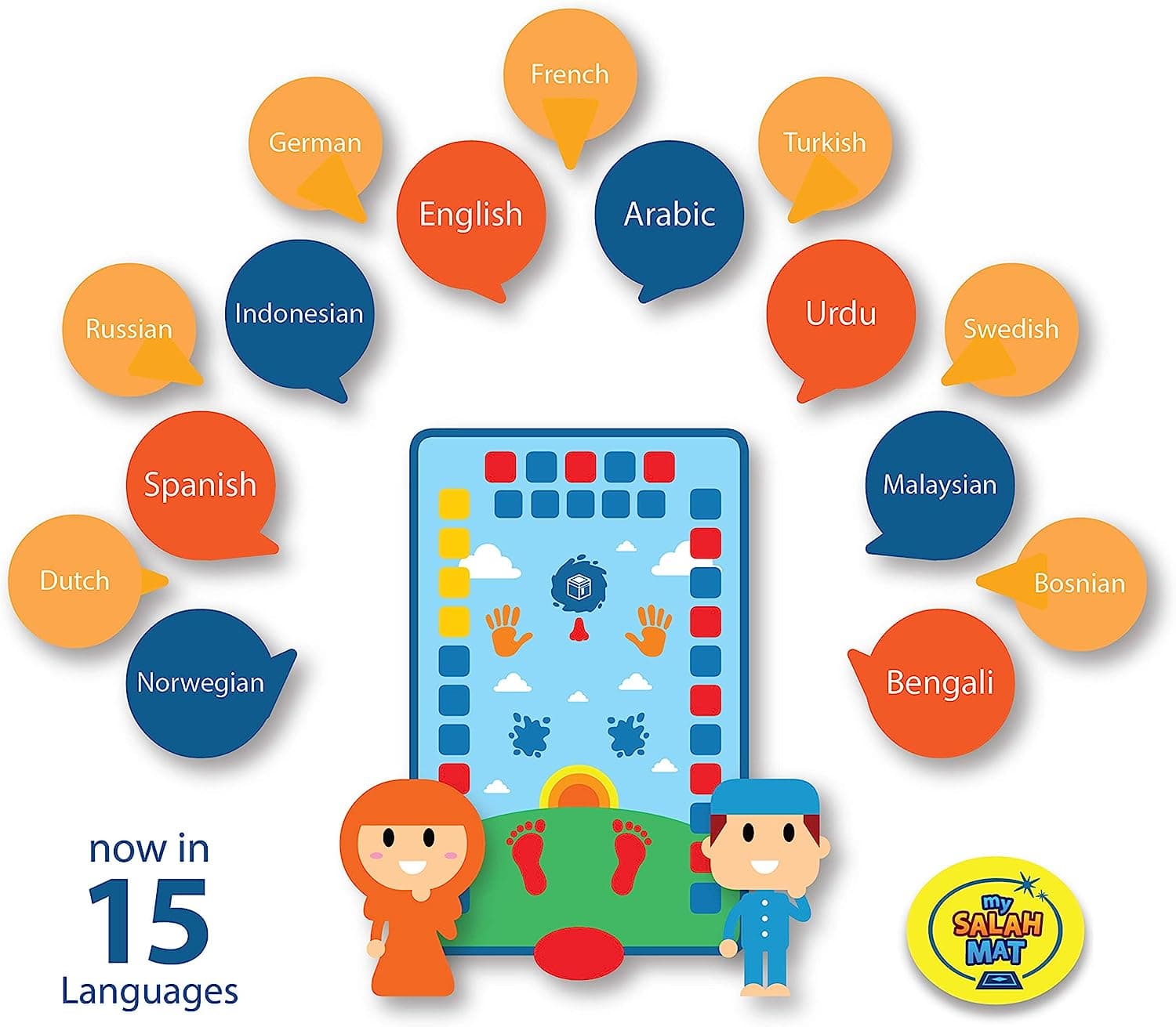 Tapis Pour Apprendre La Prière Aux Enfants سجادة الصلاة التعليمية - Maternité - صورة 4