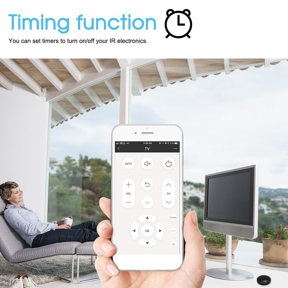 Télécommande universelle intelligente Wifi-IR (2.4ghz) hub de contrôle compatible avec Alexa Google Home -Tuya Smart Life - Électronique - صورة 6