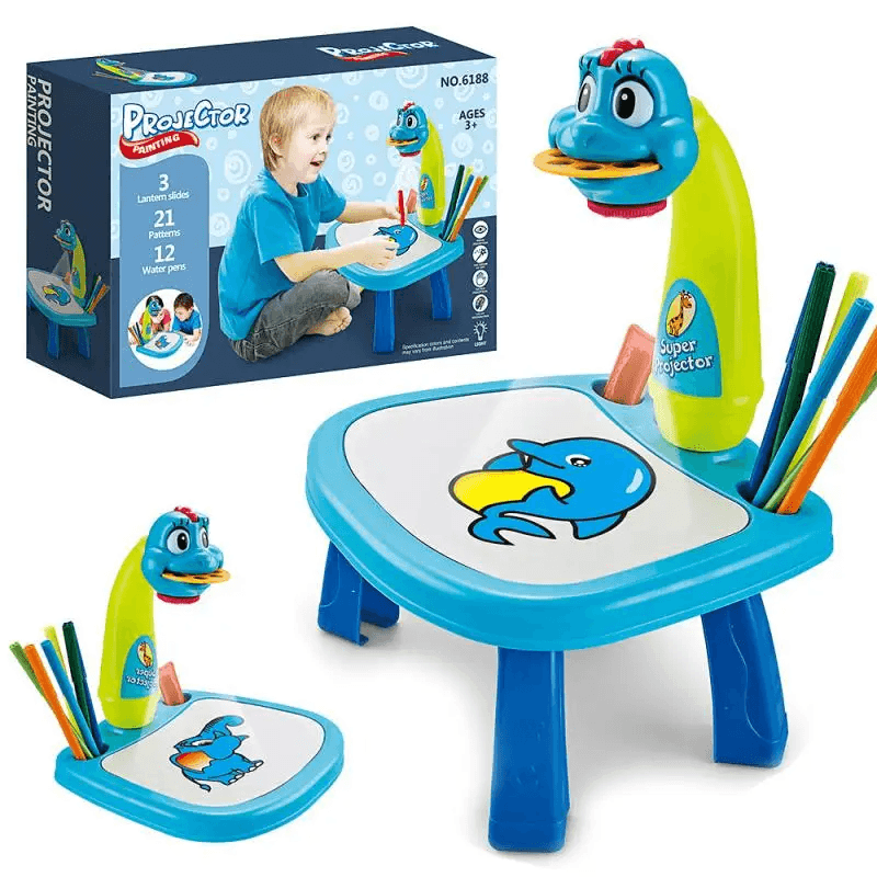 Projecteur à LED pour Enfant avec Table de Dessin Artistique - Jouet & Gaming - صورة 5