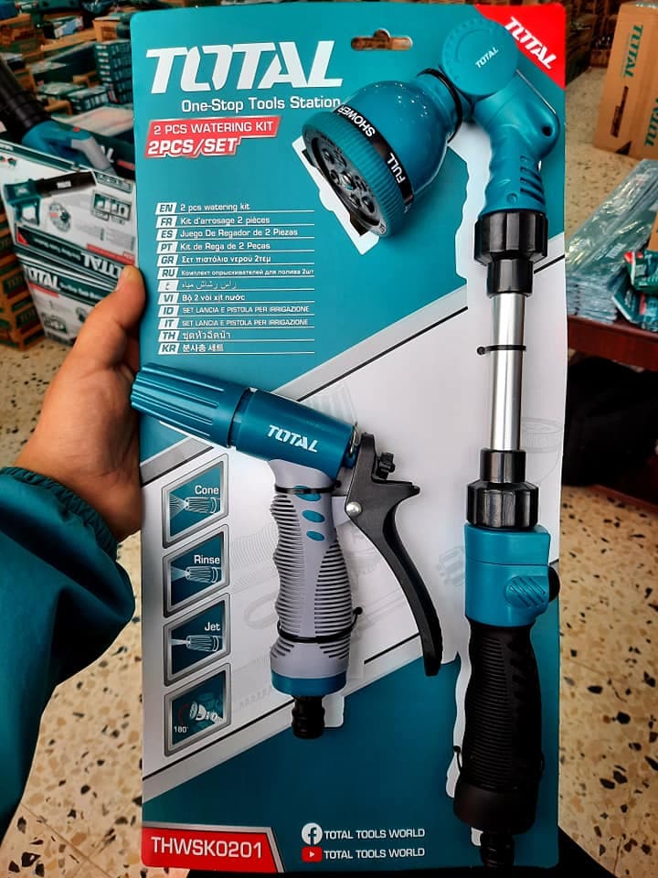 Kit d’arrosage 02 Pcs TOTAL ( thwsk0201 ) - Outillage et Bricolage - صورة 4