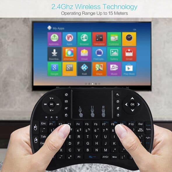 Clavier et Pad sans fil Tricolor rétroéclairé USB multimédia contrôle - Électronique - صورة 7