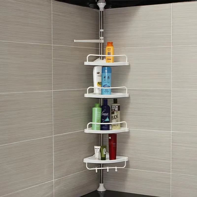 Étagère de rangement d'angle haut de gamme pour Sale de bain et toilettes 260Cm - Maison - صورة 1
