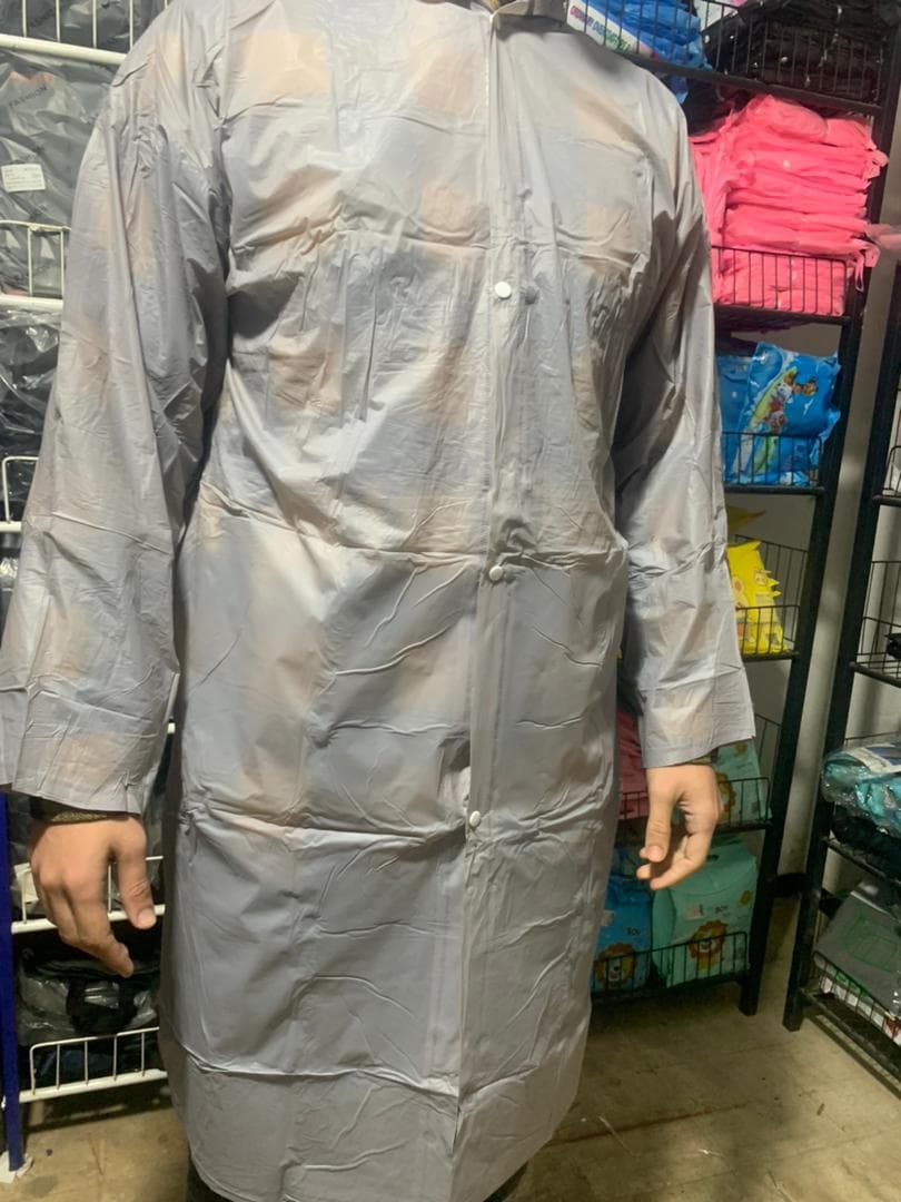 Manteau imperméable à capuche transparent, léger et réfléchissant, - Divers - صورة حقيقية 20