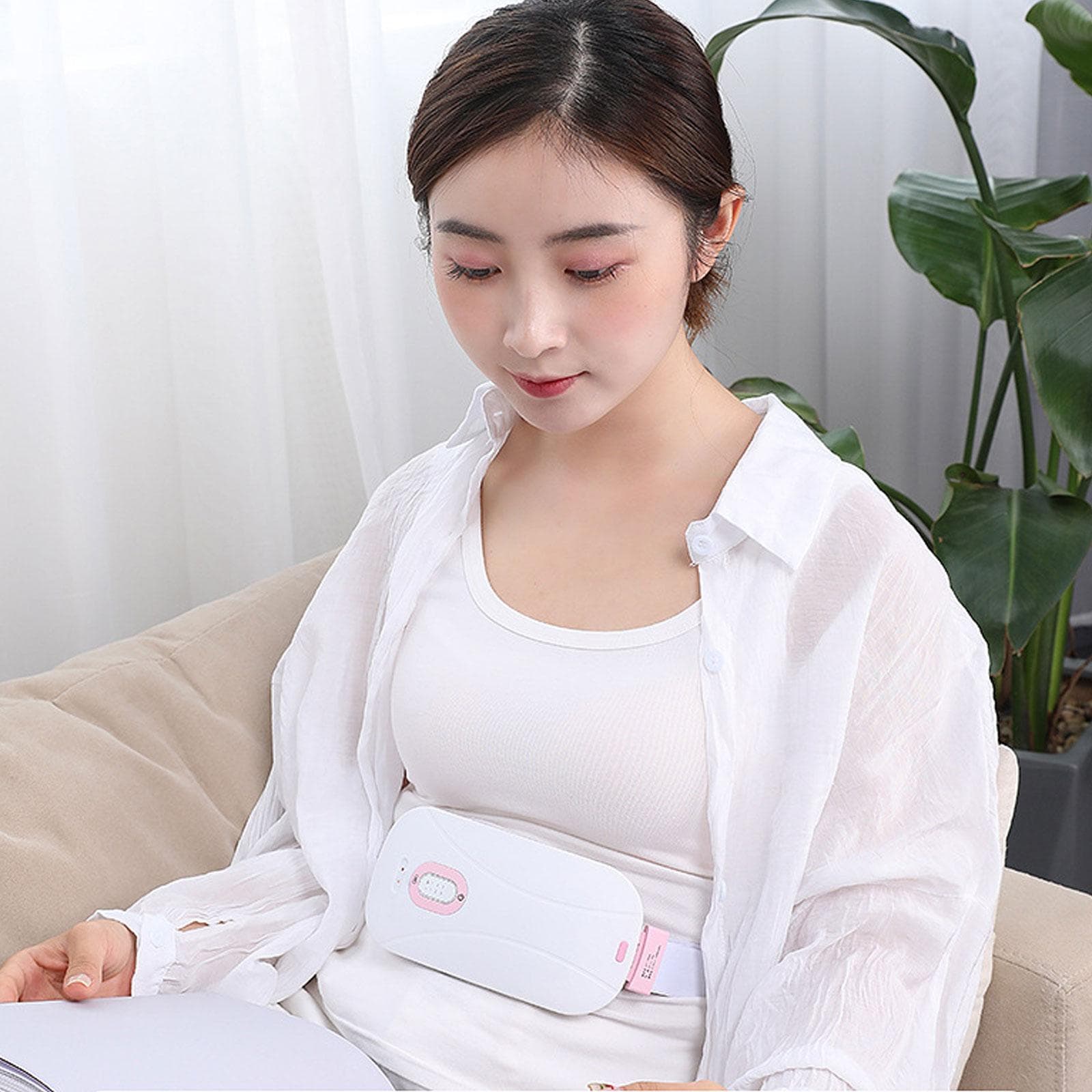 Ceinture chauffante abdominale pour soulager les douleurs menstruelles - حزام تسخين البطن لتخفيف الام الدورة - Soins et Beauté - صورة 4