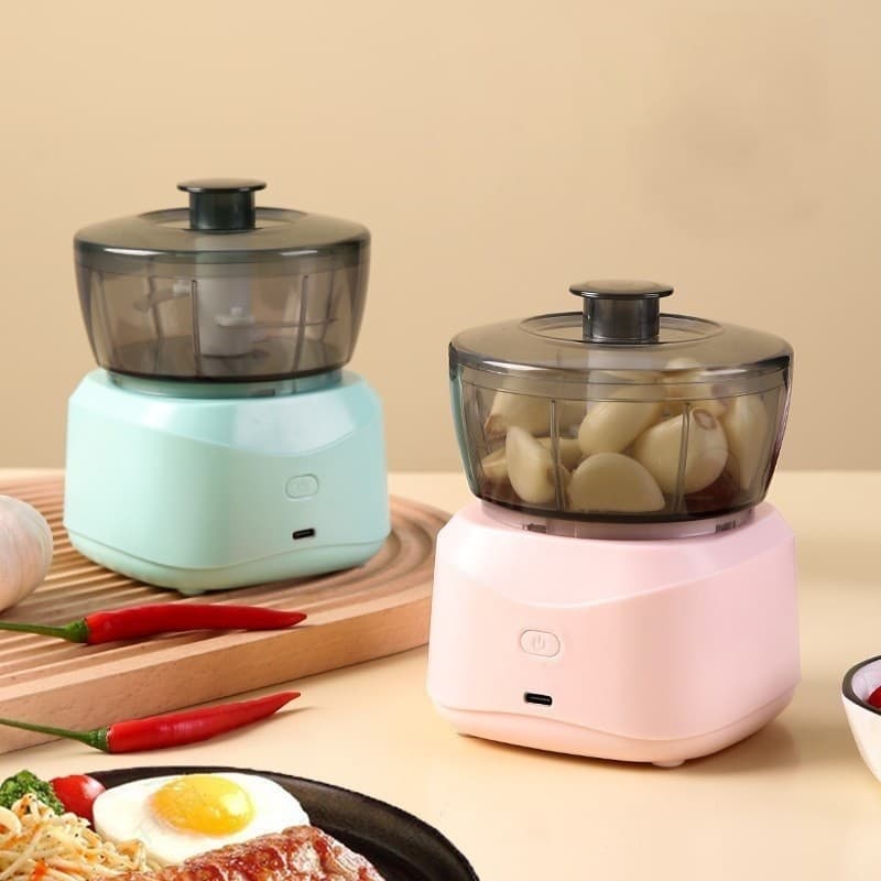 Mini Hachoir électrique Portable Rechargeable multifonction 350 ML - Cuisine - صورة 5