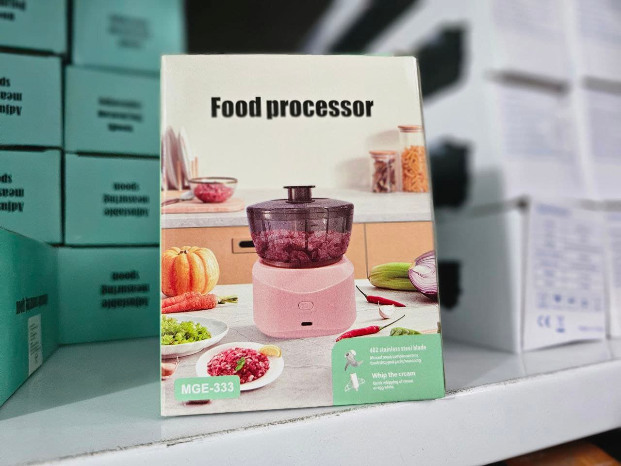 Mini Hachoir électrique Portable Rechargeable multifonction 350 ML - Cuisine - صورة حقيقية 7