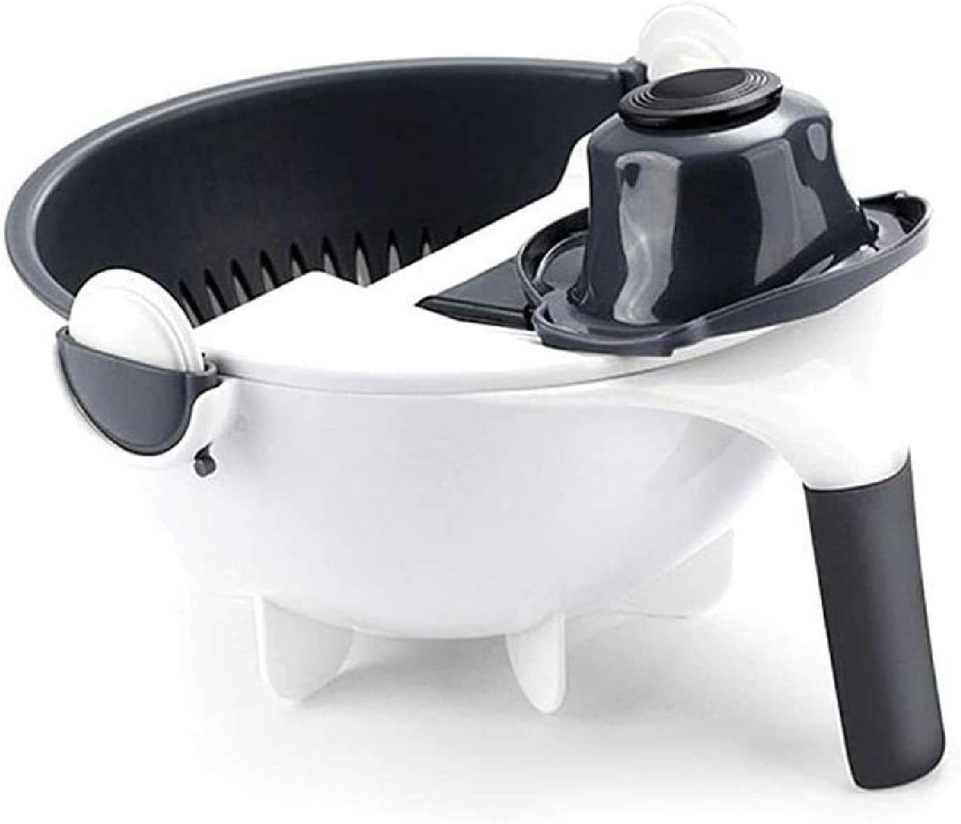 Pot Coupe-Légumes 9in1 Multifonction Avec Panier De Vidange + Éplucheur V2 - Cuisine - صورة 2