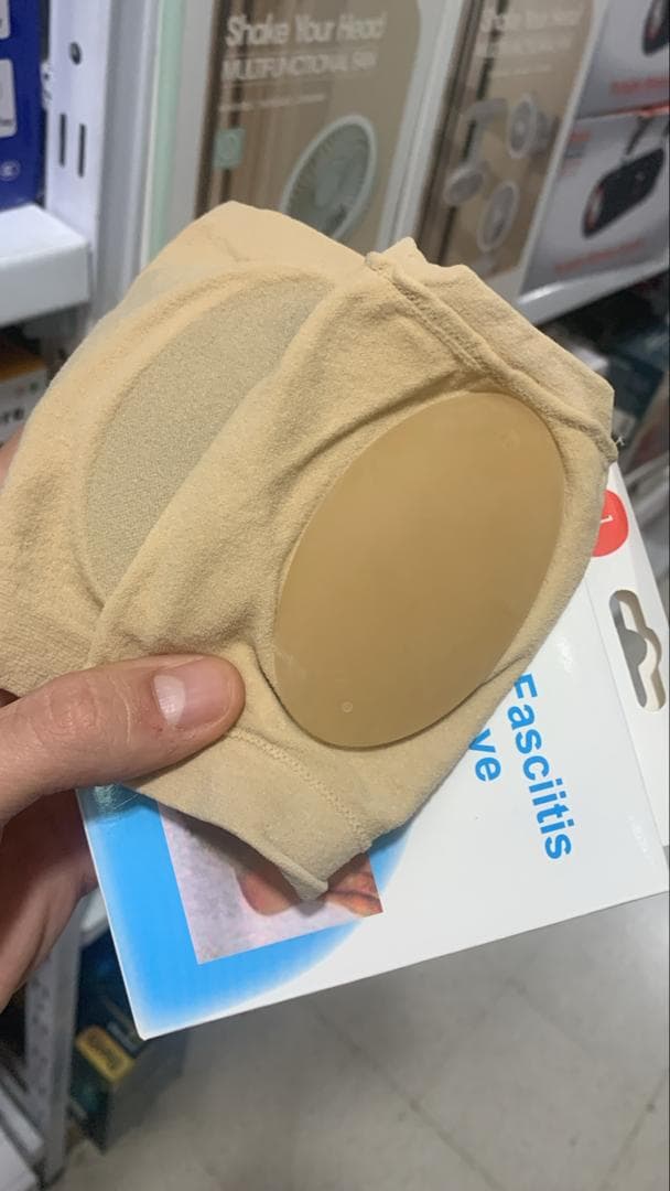 Paire Semelles de pied Soutien de la voûte plantaire en silicone pour fasciite plantaire orthopédique  V2 - Soins et Beauté - صورة حقيقية 6