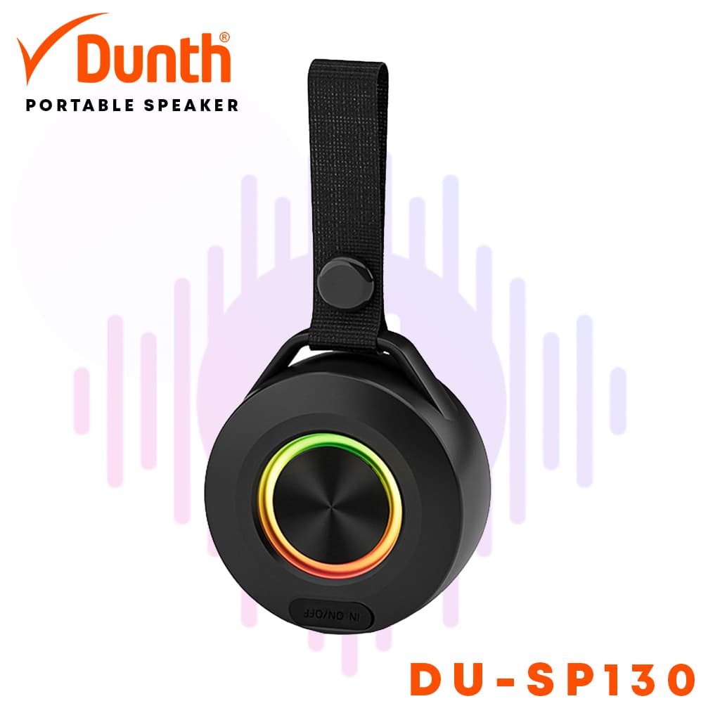 Mini ampli haut parleur sans fil à batterie rechargable,  bluetooth 1800W DUNTH DU-SP130 - Électronique - صورة 1