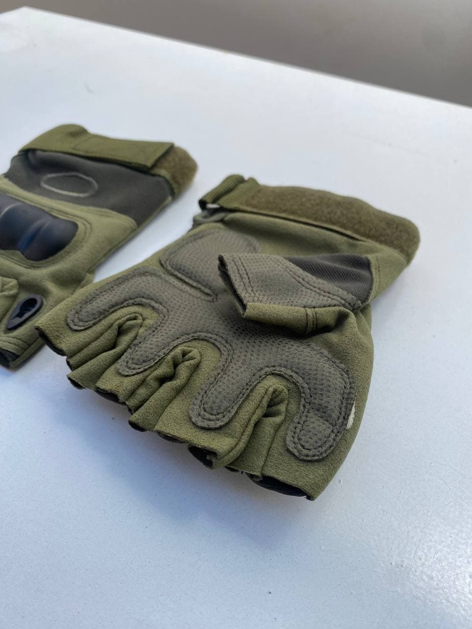 Gants de Moto antidérapants demi-doigt v2 - Divers - صورة حقيقية 7
