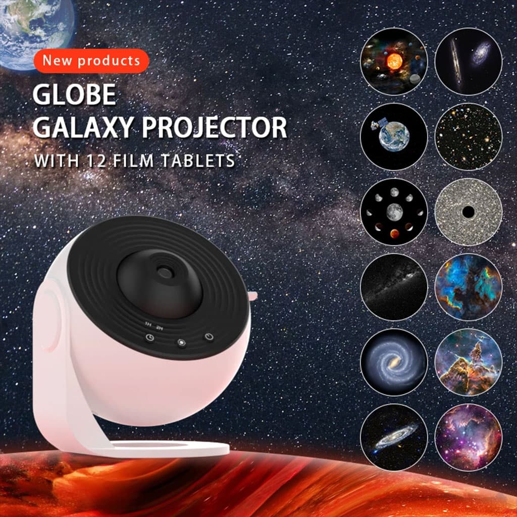Projecteur Simulation système galaxy 12en1  - Décoration - صورة 3