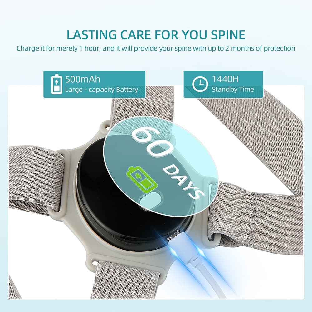 Correcteur de Posture Intelligent réglable vibrante - Électronique - صورة 4
