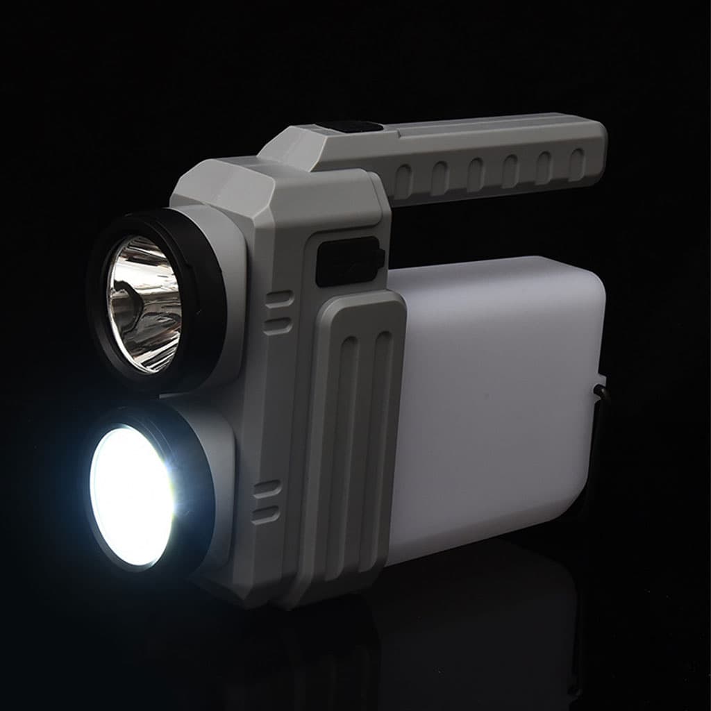 Lampe de Camping LED avec Batterie Externe Rechargeable Portable, Lampe de Poche et Port Type C - Camping et Randonnée - صورة 2