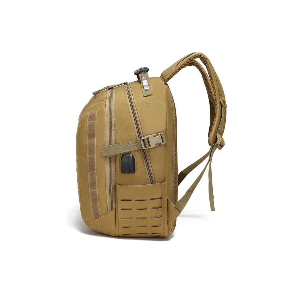 Sac à dos tactique USB pour camping, sac militaire 15,6 pouces - Camping et Randonnée - صورة 3