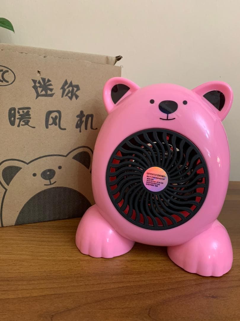 Mini radiateur chauffage électrique Ours 380W - Électronique - صورة حقيقية 8