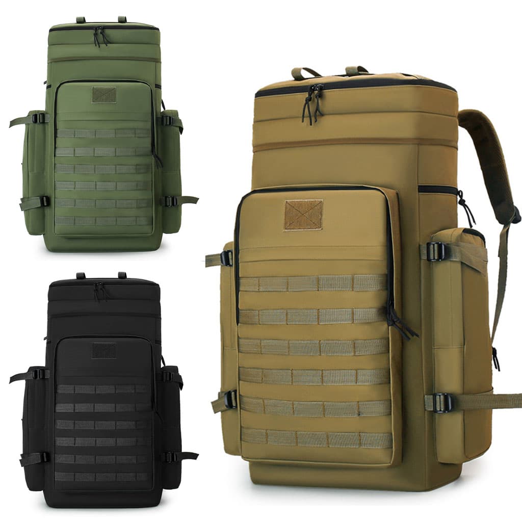 Sac à dos de randonnée tactique NARCO 80L SDM06 - Camping et Randonnée - صورة 1