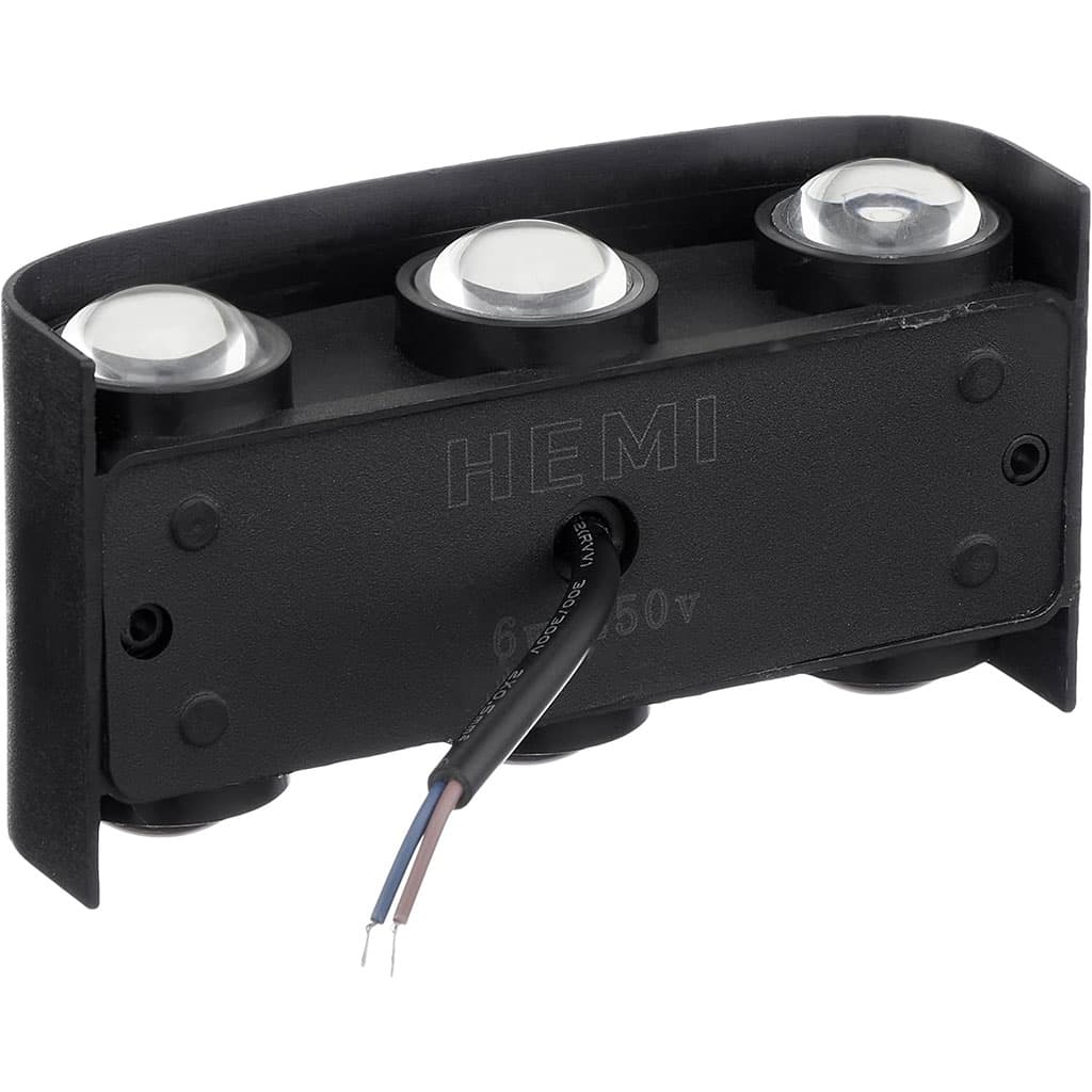 Applique Murale LED 6W D’Éclairage Extérieur 3 Lampes en PP - Décoration - صورة 3