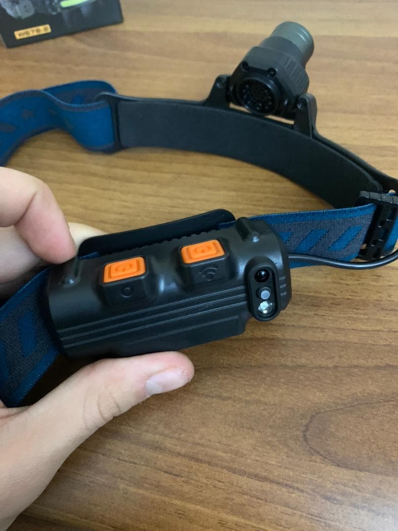 Lampe Frontale Rechargeable 2600mAh avec Capteur Mouvement - Camping et Randonnée - صورة حقيقية 8
