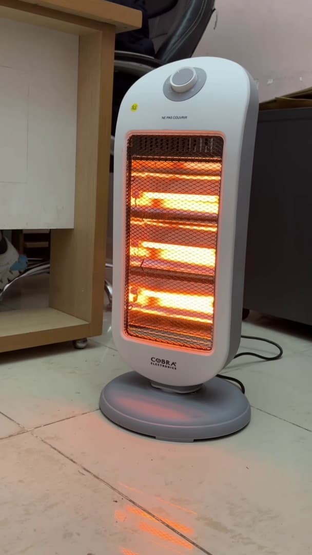 Cobra Chauffage Électrique Économique 3 Résistance 1200W - Maison - صورة حقيقية 5