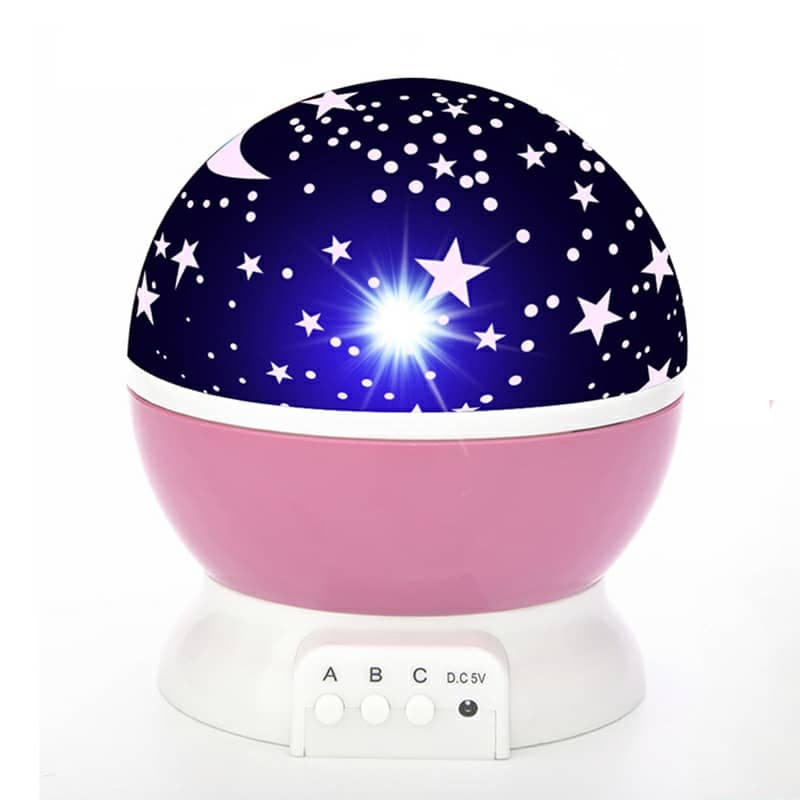 Projecteur LED rotatif produisant l’image d’un ciel étoilé, idéal pour la chambre d’un enfant - Électronique - صورة 3