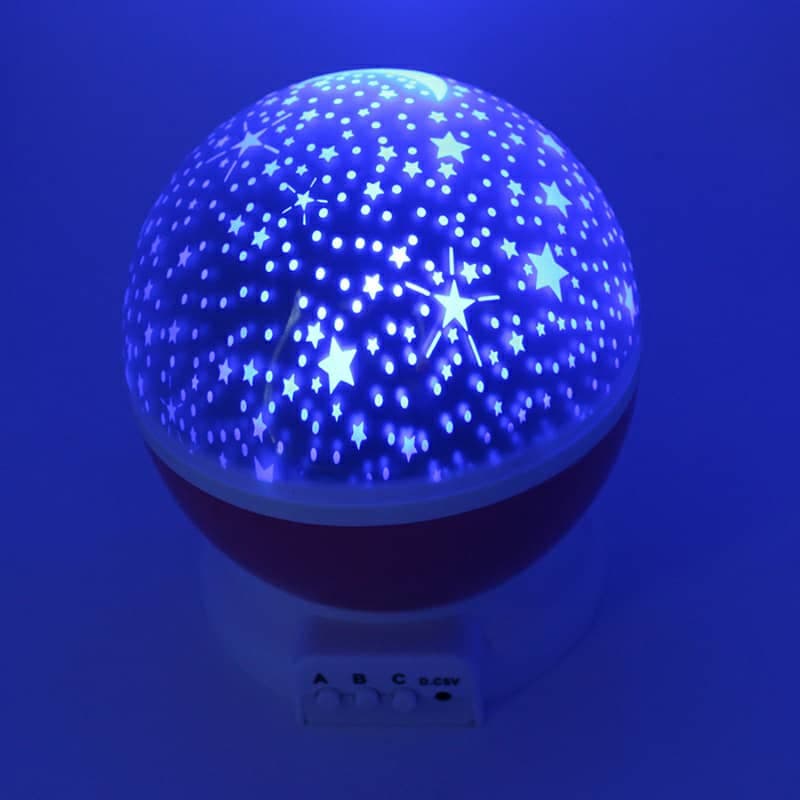 Projecteur LED rotatif produisant l’image d’un ciel étoilé, idéal pour la chambre d’un enfant - Électronique - صورة 6