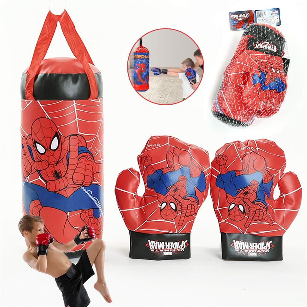 Ensemble de sac de boxe pour enfants Spiderman / Avengers - Jouet & Gaming - صورة 1