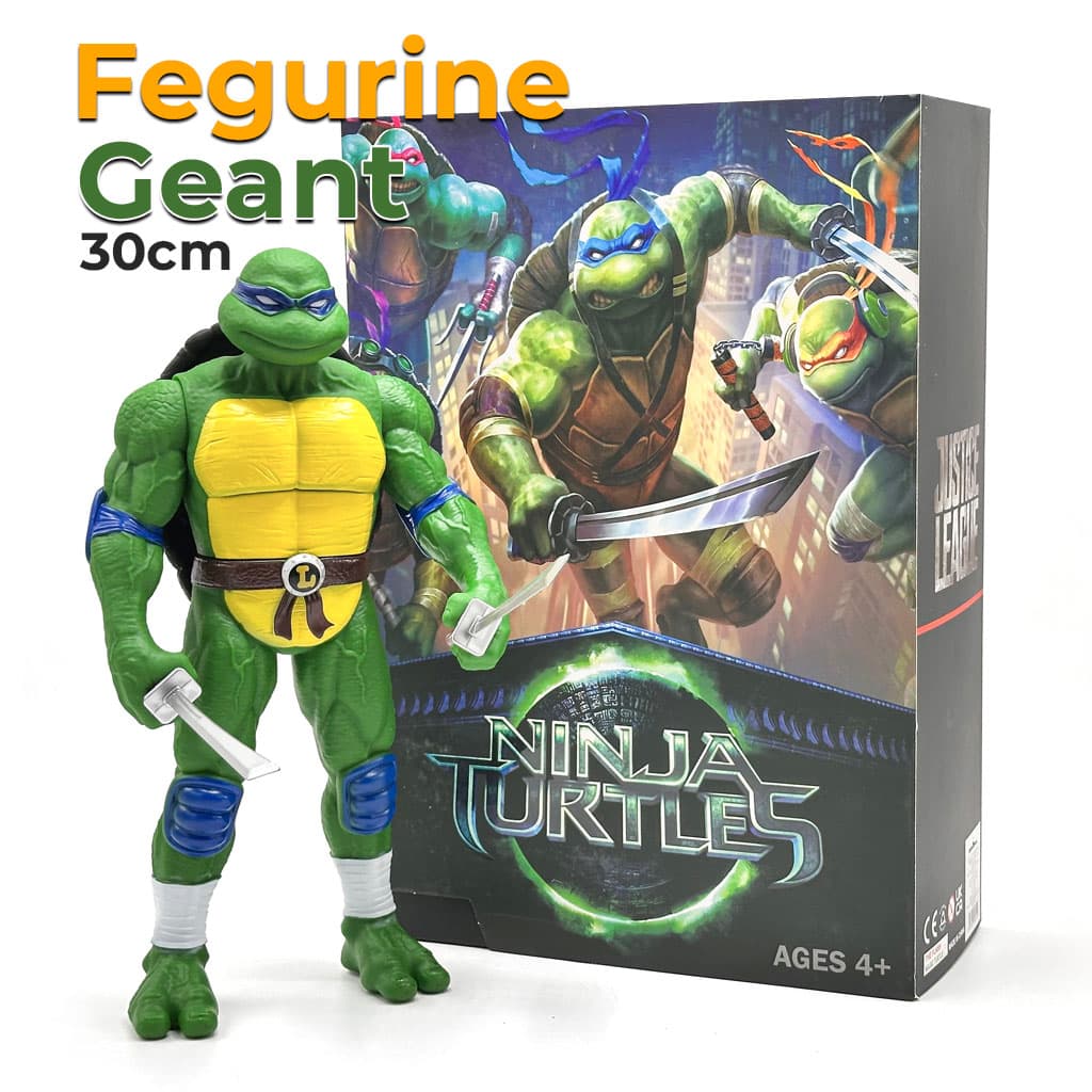 Figurine Géante Tortues Ninja 30 cm en PVC - Jouet & Gaming - صورة 1