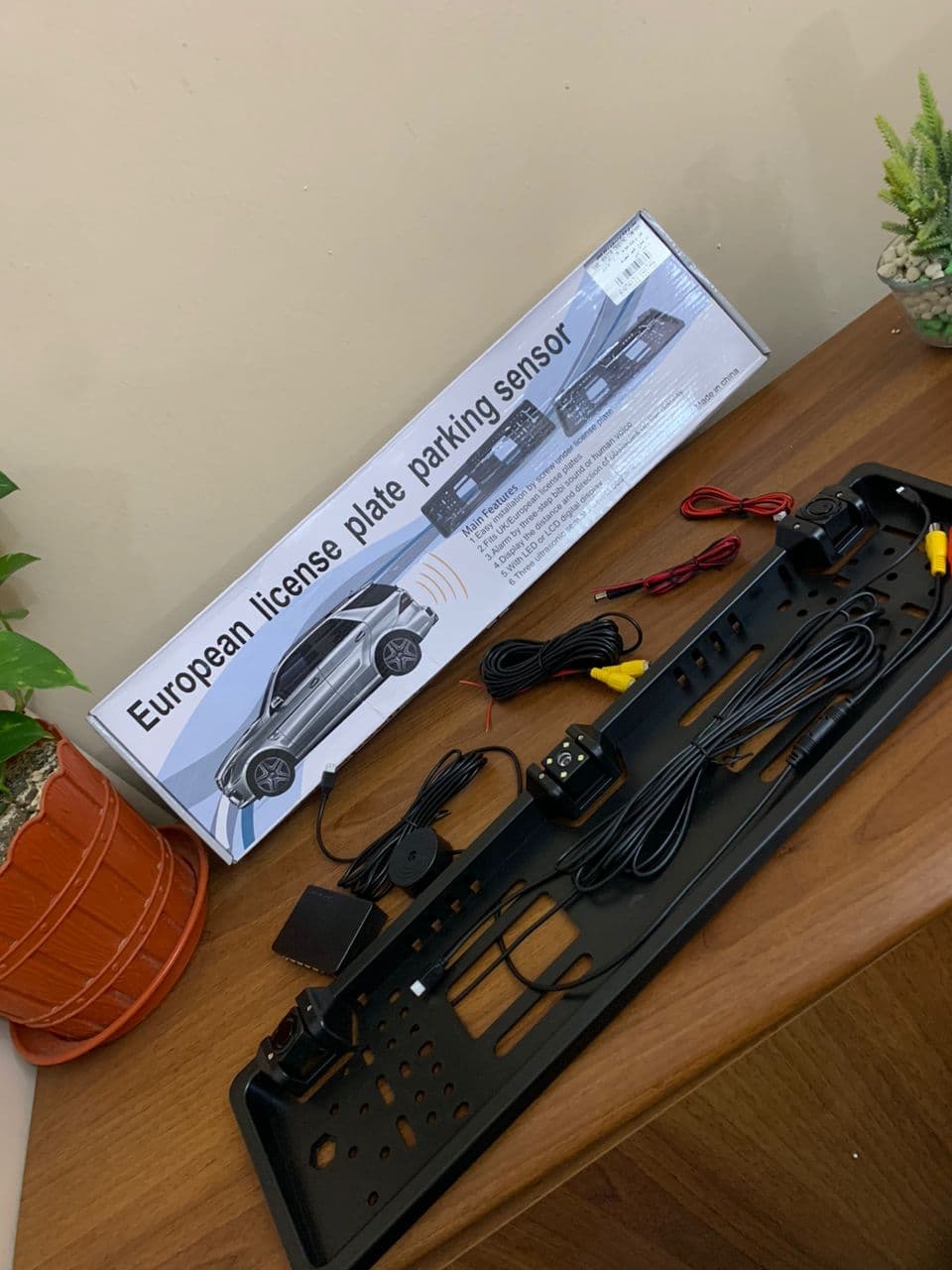Caméra de recul HD Avec cadre de plaque d’immatriculation Standard et Radar de Recule - Accessoires Auto/Moto - صورة حقيقية 8