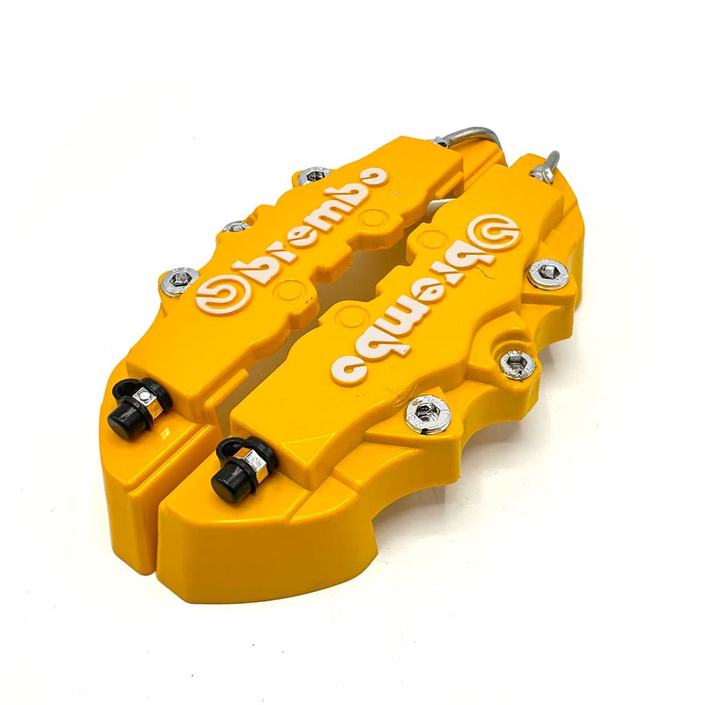Lot de 2 caches étriers de frein de voiture durables 3D 25cm - Accessoires Auto/Moto - صورة 6