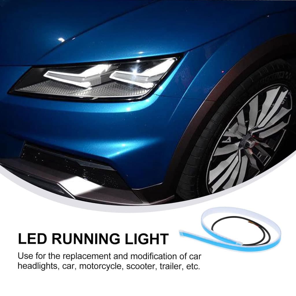 Bande lumineuse à LED étanches pour voiture 60CM 2PCS - Accessoires Auto/Moto - صورة 5